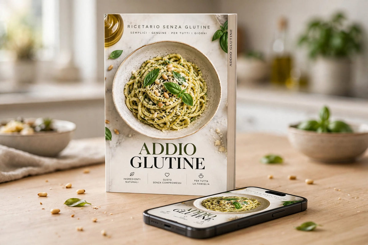 Addio Glutine – Ricettario Completo + 2 Bonus