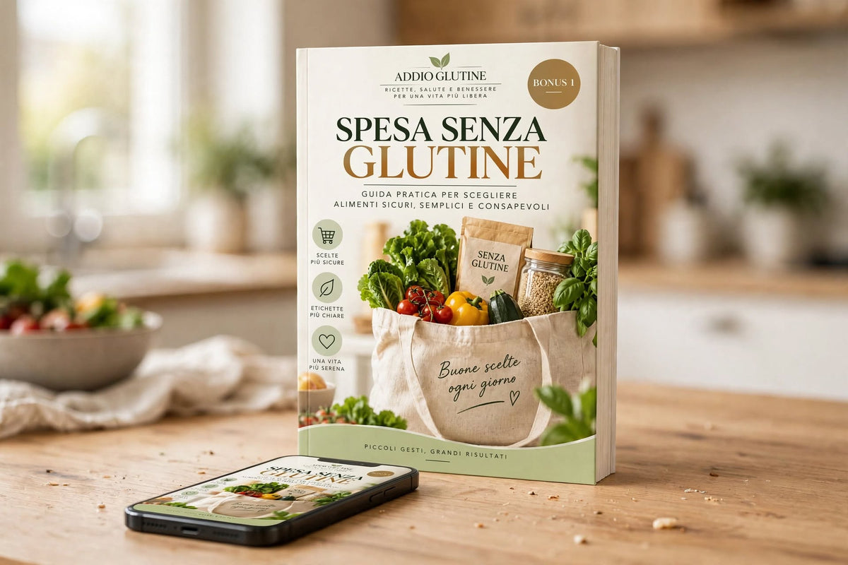 Addio Glutine – Ricettario Completo + 2 Bonus